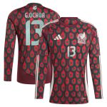guillermo ochoa mexico national team adidas 2024 home replica player long sleeve jersey – burgundy Collection | Australia Football Jerseys And World Cup Kits