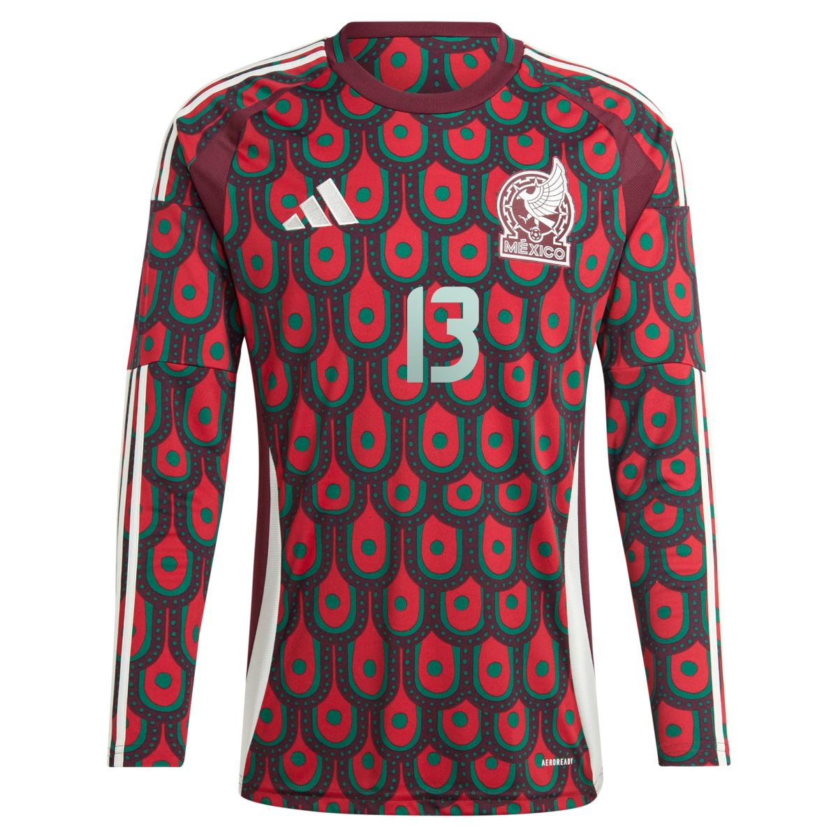 guillermo ochoa mexico national team adidas 2024 home replica player long sleeve jersey – burgundy Collection | Australia Football Jerseys And World Cup Kits