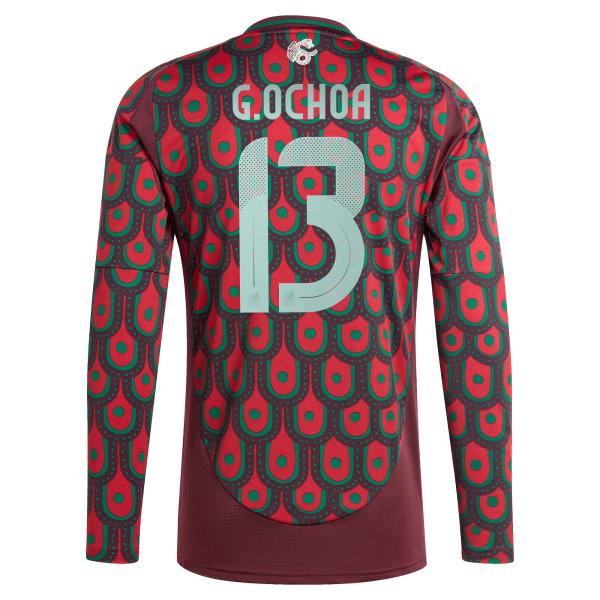guillermo ochoa mexico national team adidas 2024 home replica player long sleeve jersey – burgundy Collection | Australia Football Jerseys And World Cup Kits