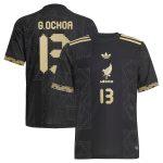 guillermo ochoa mexico national team adidas youth 2025 third authentic player jersey – black Collection | Australia Football Jerseys And World Cup Kits