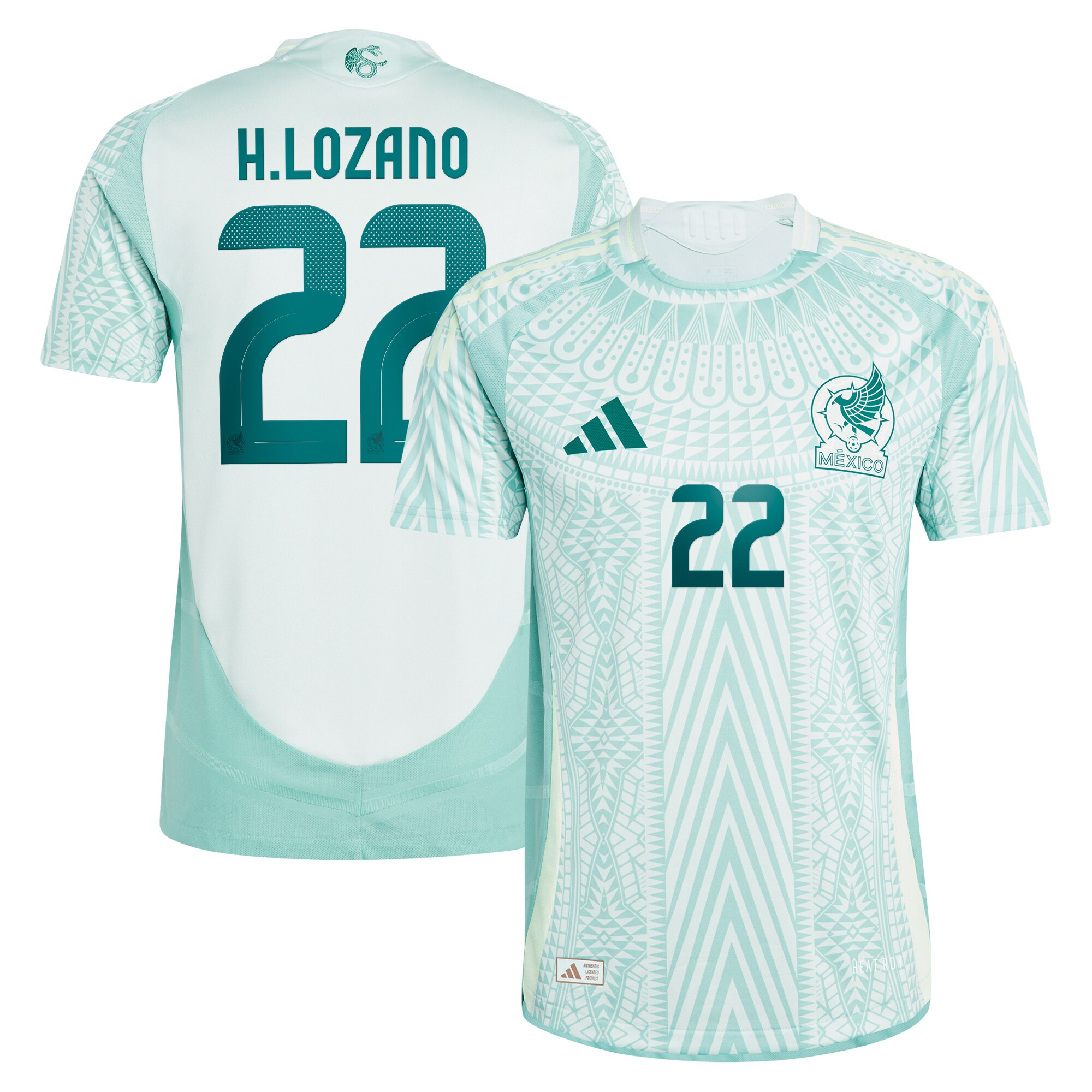 hirving lozano mexico national team adidas 2024 away authentic player jersey – green Collection | Australia Football Jerseys And World Cup Kits