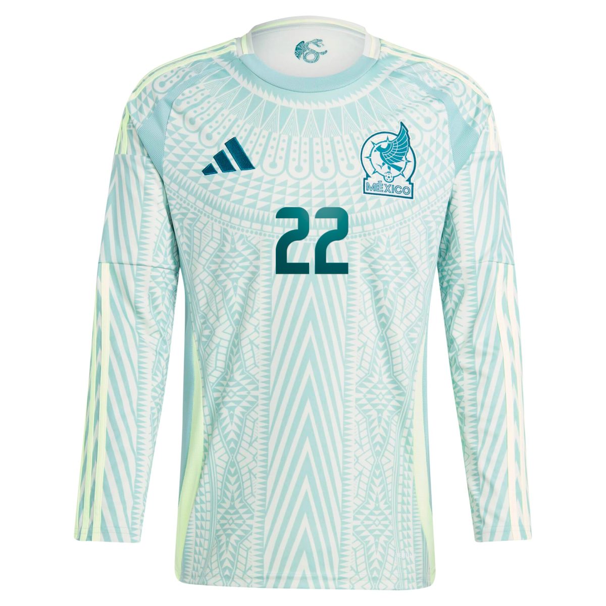 hirving lozano mexico national team adidas 2024 away replica player long sleeve jersey – green Collection | Australia Football Jerseys And World Cup Kits