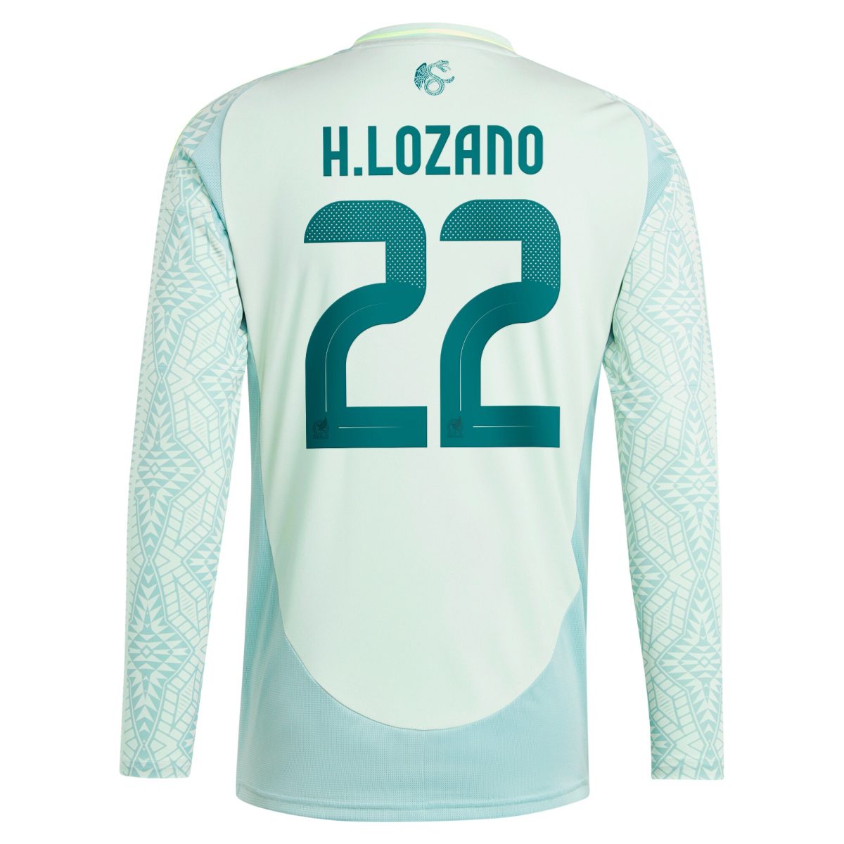 hirving lozano mexico national team adidas 2024 away replica player long sleeve jersey – green Collection | Australia Football Jerseys And World Cup Kits
