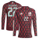 hirving lozano mexico national team adidas 2024 home replica player long sleeve jersey – burgundy Collection | Australia Football Jerseys And World Cup Kits