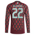 hirving lozano mexico national team adidas 2024 home replica player long sleeve jersey – burgundy Collection | Australia Football Jerseys And World Cup Kits