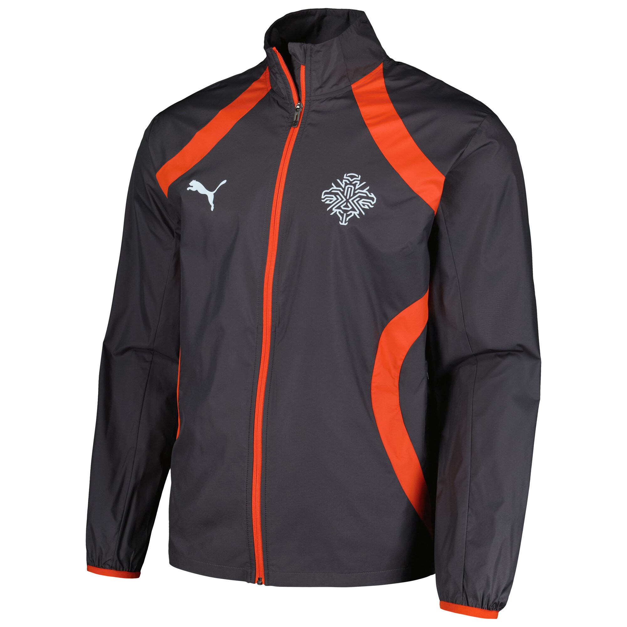 iceland national team puma 2024 pre-match full-zip hoodie jacket – charcoal Collection | Australia Football Jerseys And World Cup Kits