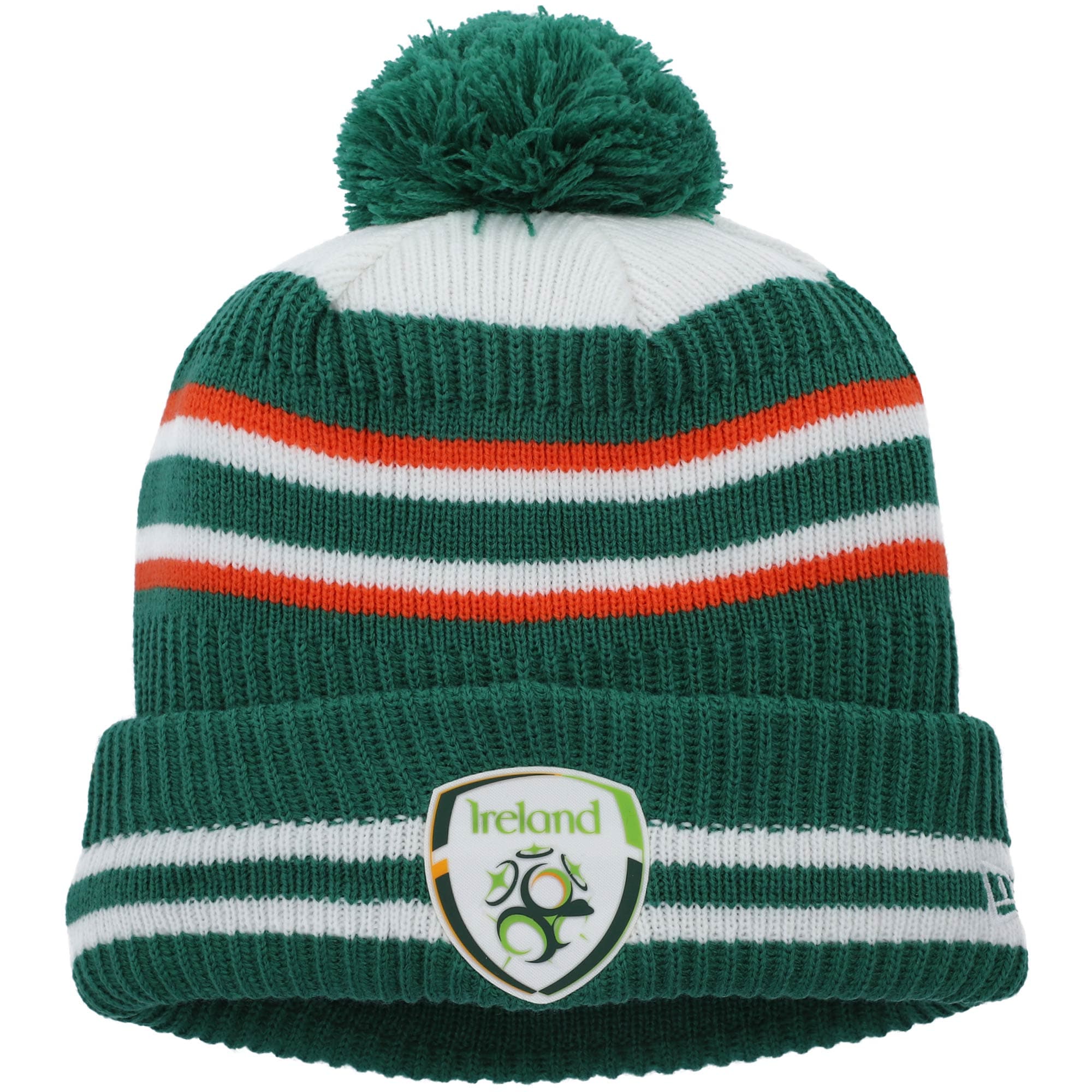 ireland national team new era bobble fleece cuffed knit hat with pom – green Collection | Australia Football Jerseys And World Cup Kits