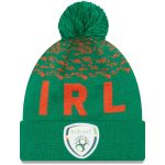 ireland national team new era marl cuffed knit hat with pom – green Collection | Australia Football Jerseys And World Cup Kits