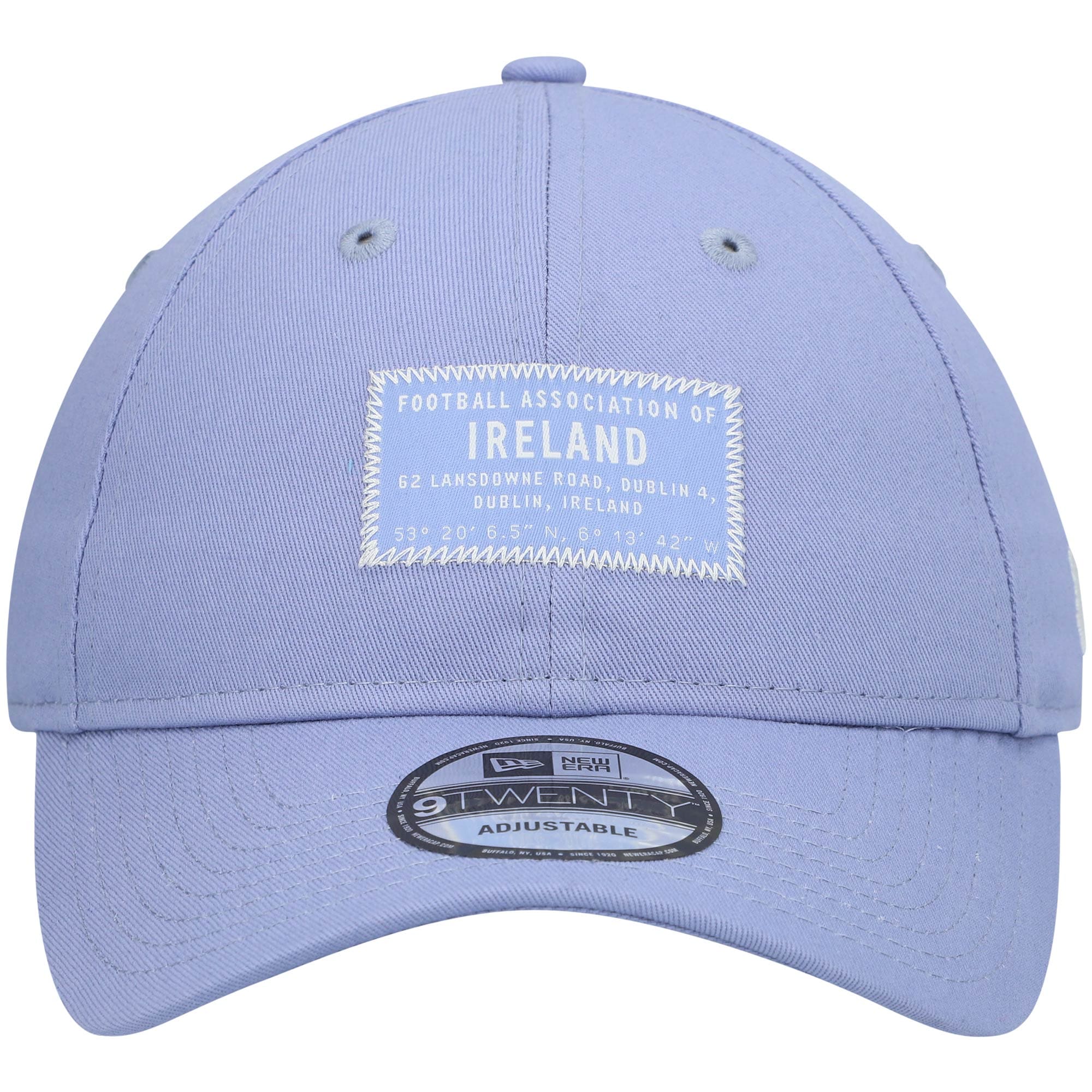 ireland national team new era wordmark patch 9twenty adjustable hat – lavender Collection | Australia Football Jerseys And World Cup Kits