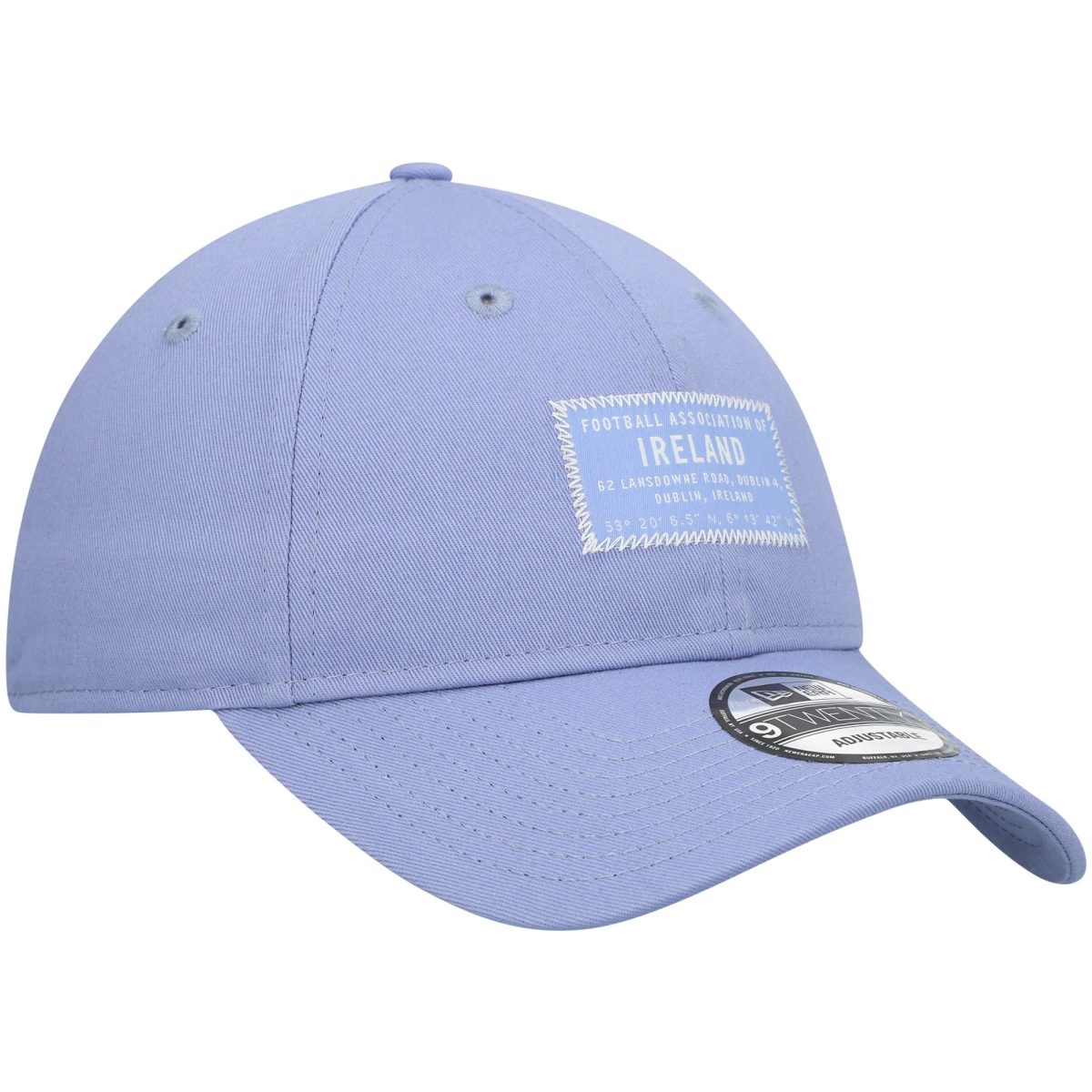 ireland national team new era wordmark patch 9twenty adjustable hat – lavender Collection | Australia Football Jerseys And World Cup Kits