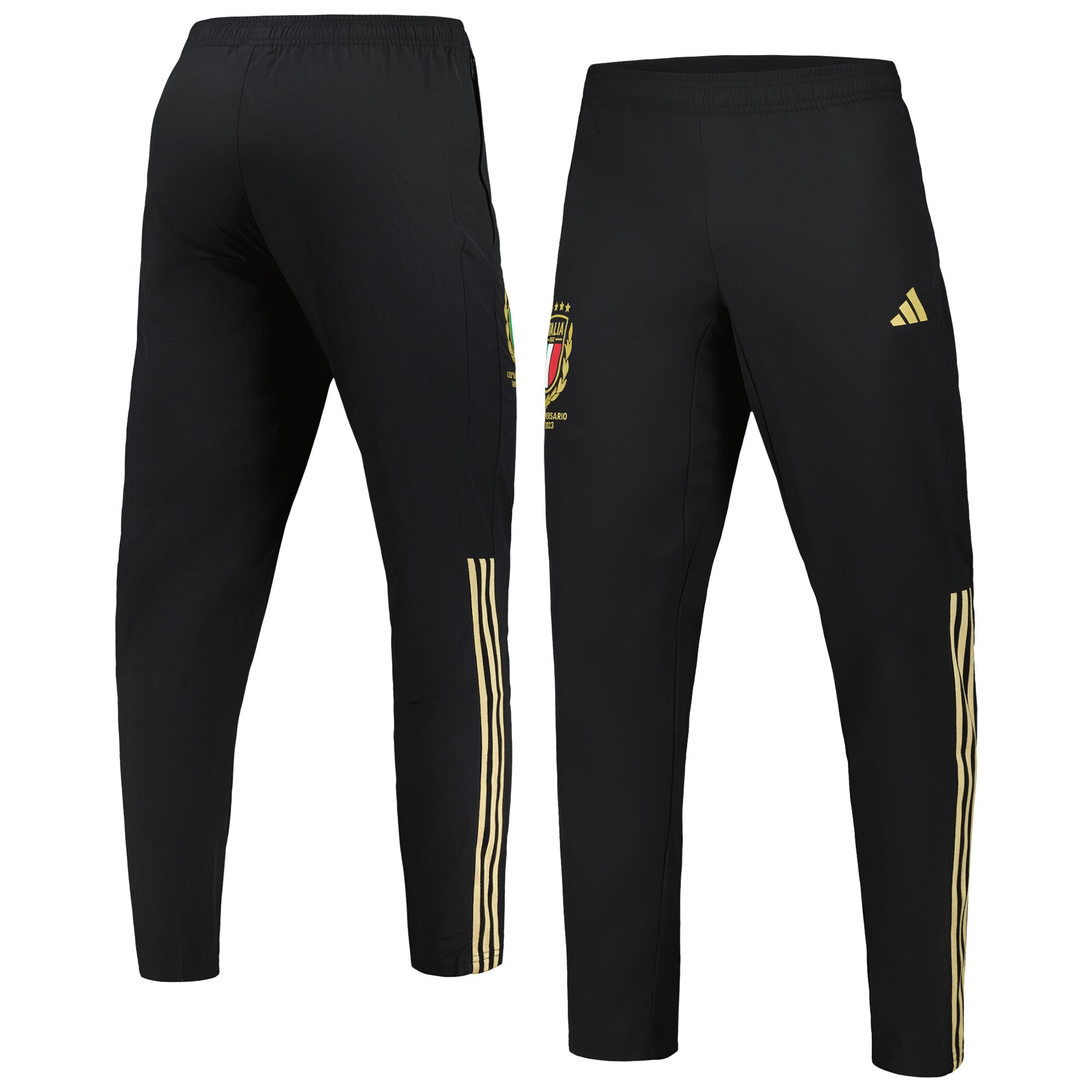 italy national team adidas 125th anniversary pants – black Collection | Australia Football Jerseys And World Cup Kits