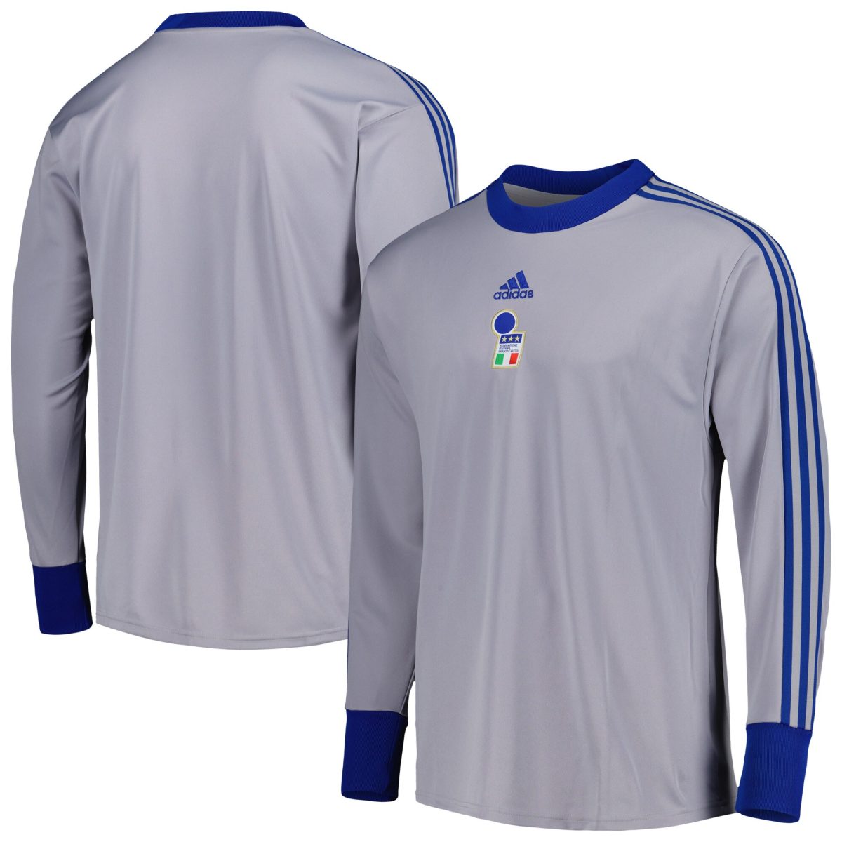 italy national team adidas authentic football icon goalkeeper jersey – gray Collection | Australia Football Jerseys And World Cup Kits