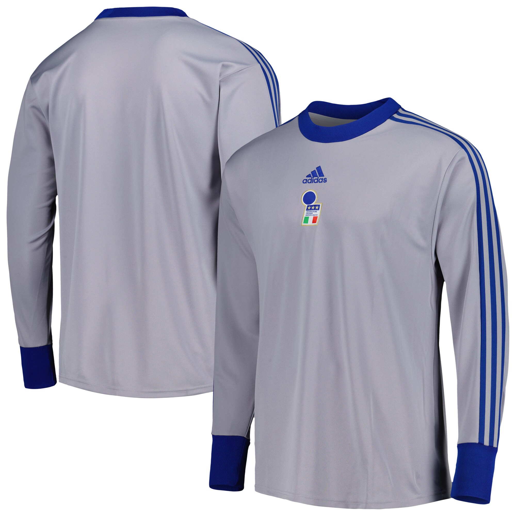 italy national team adidas authentic football icon goalkeeper jersey – gray Collection | Australia Football Jerseys And World Cup Kits