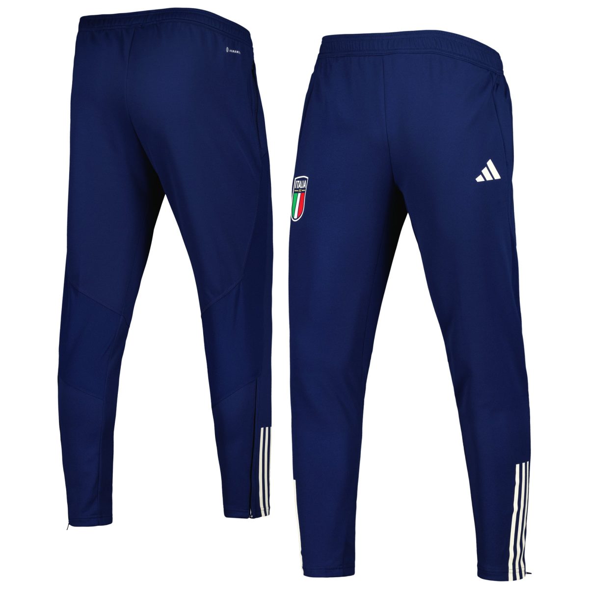 italy national team adidas team aeroready training pants – blue Collection | Australia Football Jerseys And World Cup Kits