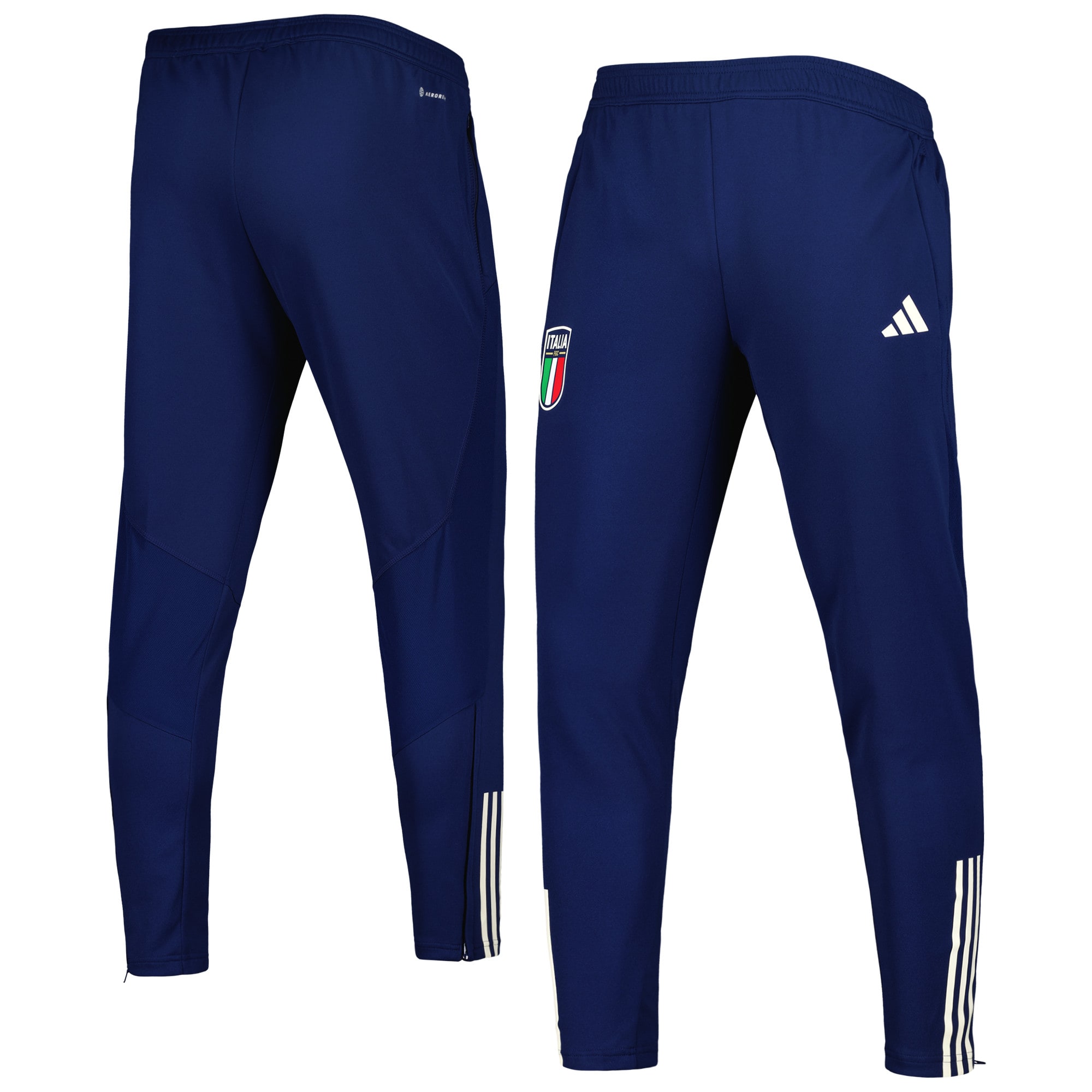 italy national team adidas team aeroready training pants – blue Collection | Australia Football Jerseys And World Cup Kits