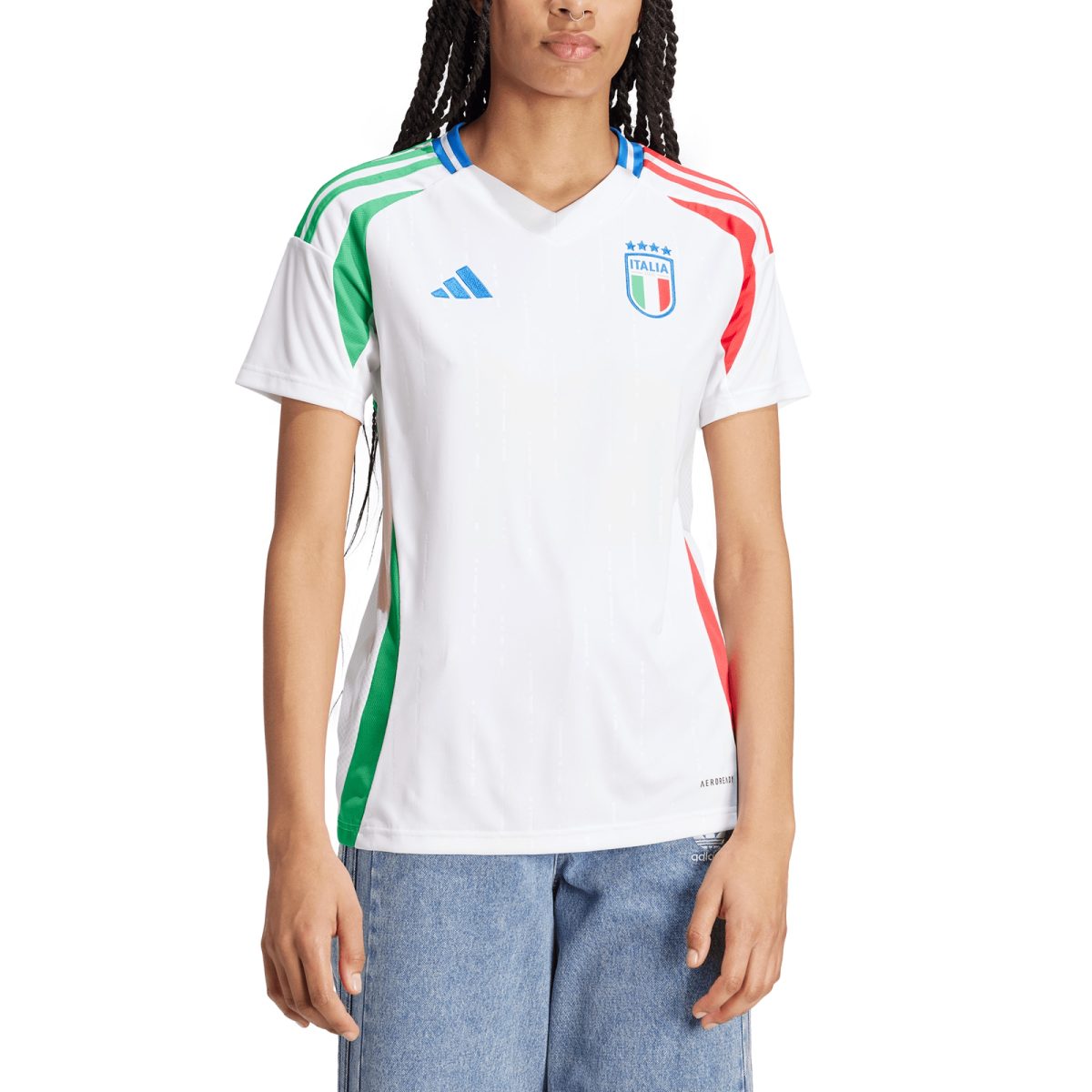 italy national team adidas womens 2024 away replica jersey – white Collection | Australia Football Jerseys And World Cup Kits
