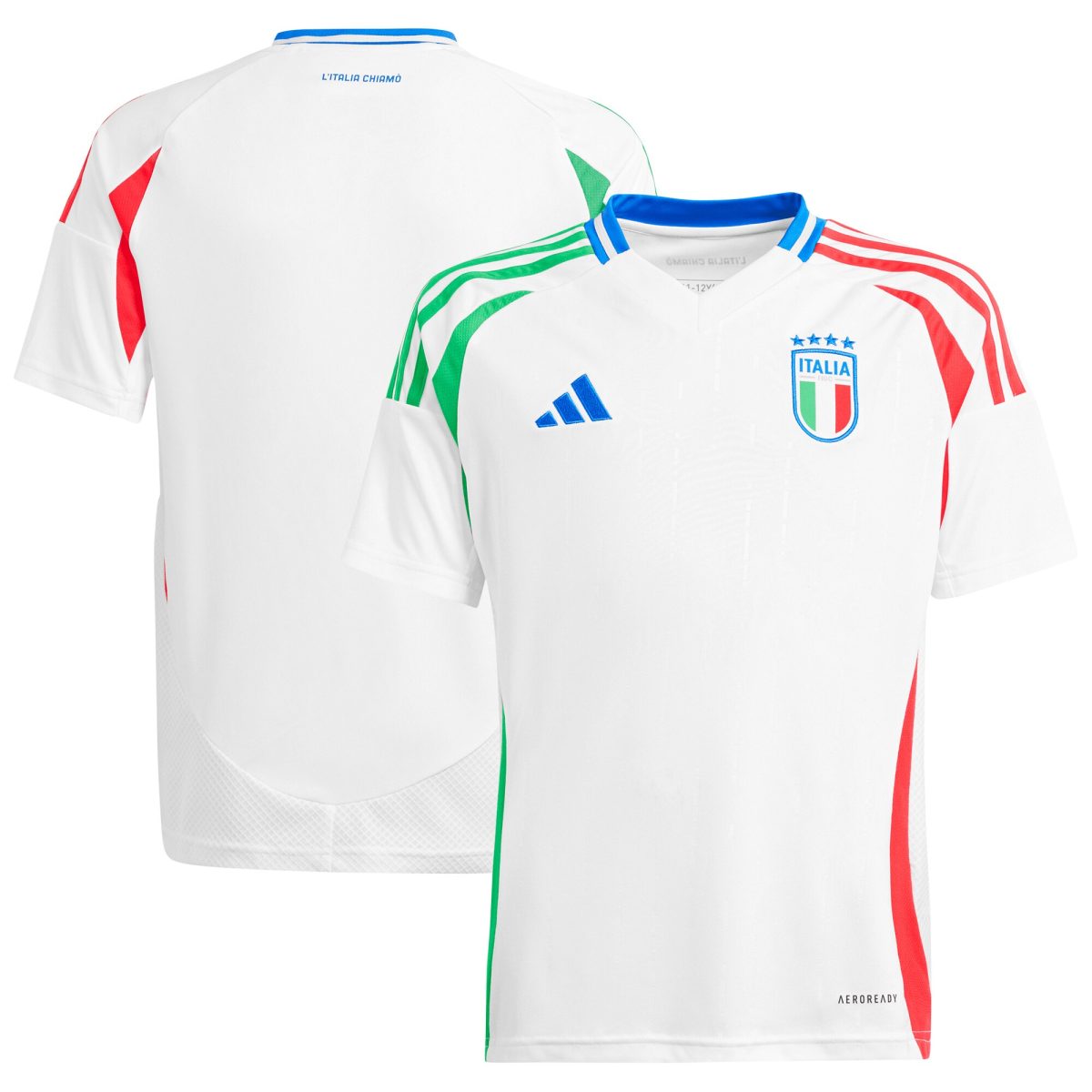 italy national team adidas youth 2024 away replica jersey – white Collection | Australia Football Jerseys And World Cup Kits