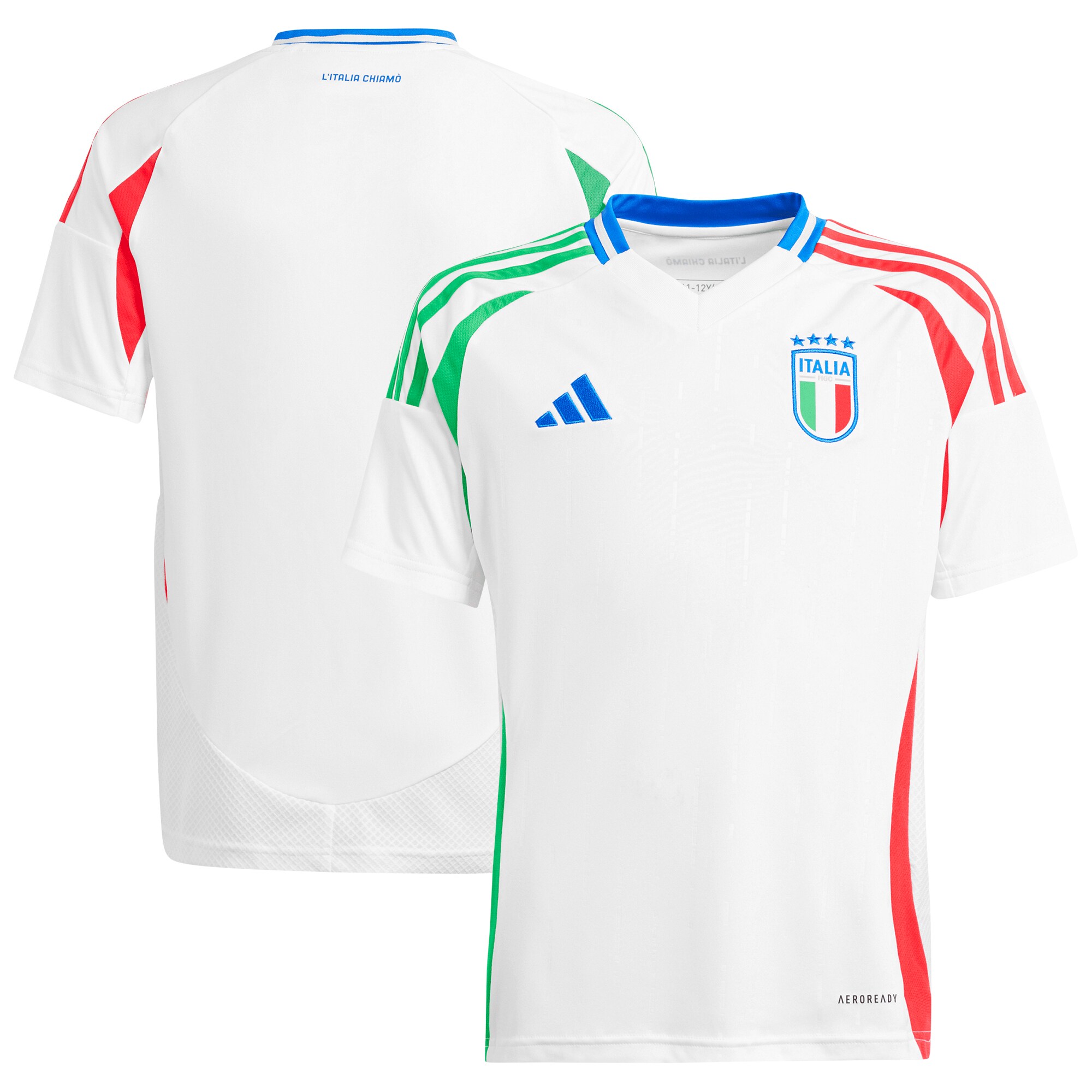italy national team adidas youth 2024 away replica jersey – white Collection | Australia Football Jerseys And World Cup Kits