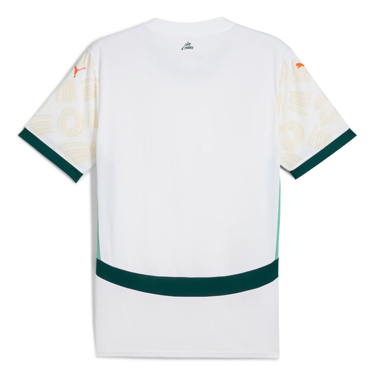 ivory coast national team puma 2025 away replica jersey – white Collection | Australia Football Jerseys And World Cup Kits