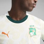 ivory coast national team puma 2025 away replica jersey – white Collection | Australia Football Jerseys And World Cup Kits