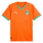 ivory coast national team puma 2025 home replica jersey – orange Collection | Australia Football Jerseys And World Cup Kits