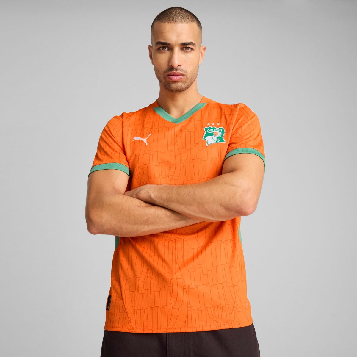 ivory coast national team puma 2025 home replica jersey – orange Collection | Australia Football Jerseys And World Cup Kits