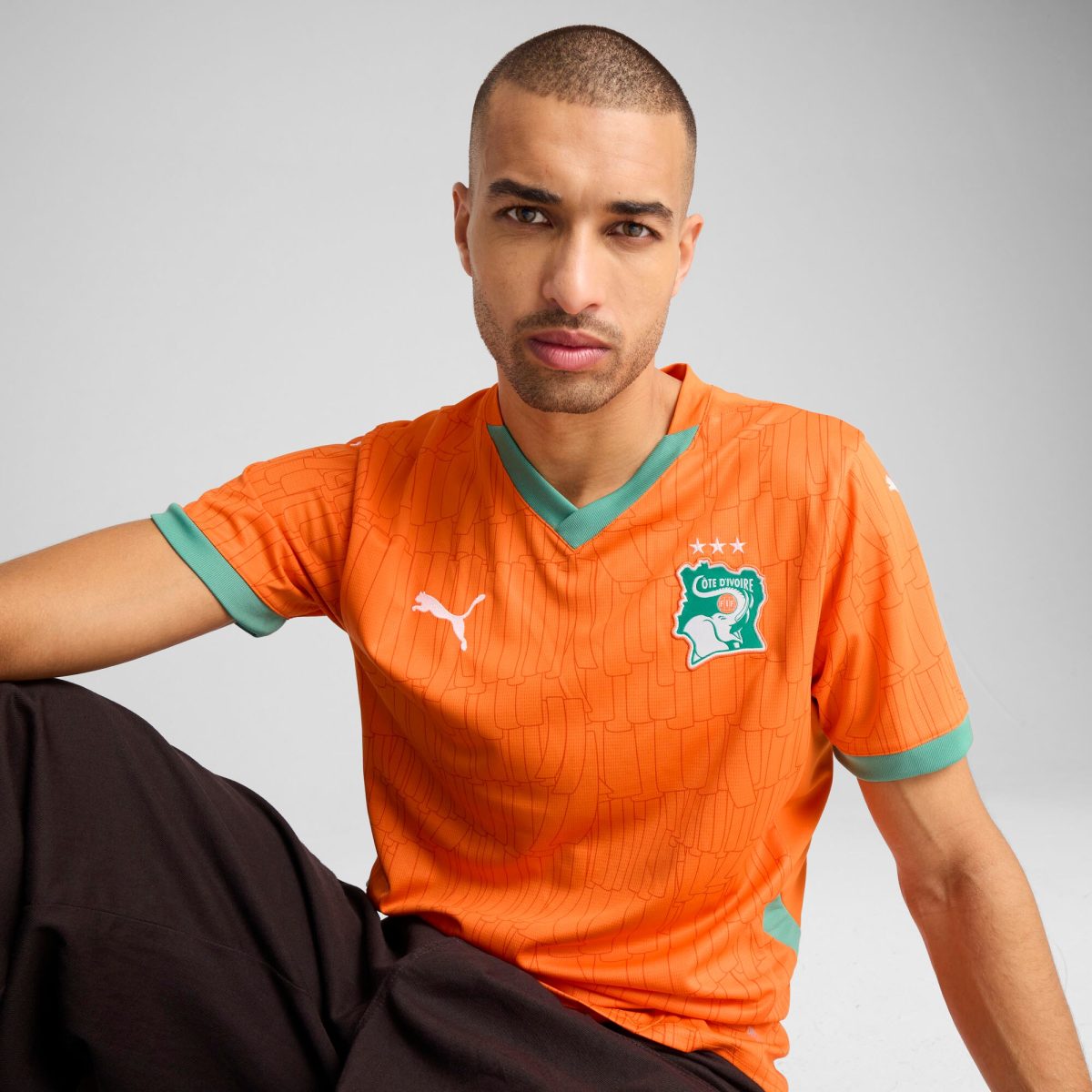 ivory coast national team puma 2025 home replica jersey – orange Collection | Australia Football Jerseys And World Cup Kits