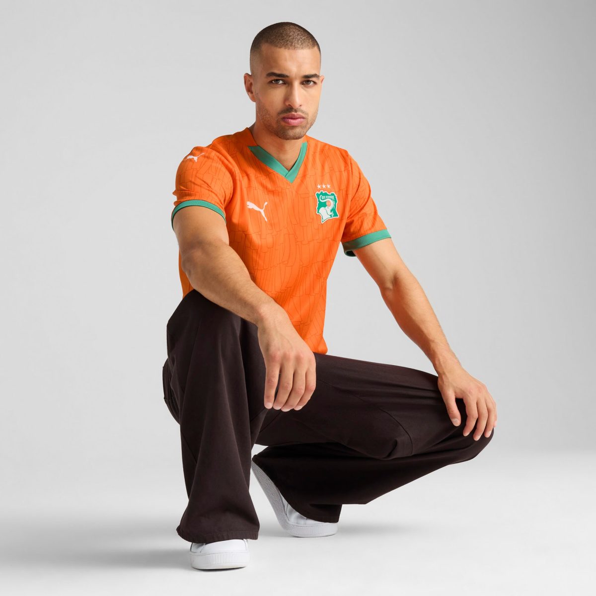 ivory coast national team puma 2025 home replica jersey – orange Collection | Australia Football Jerseys And World Cup Kits
