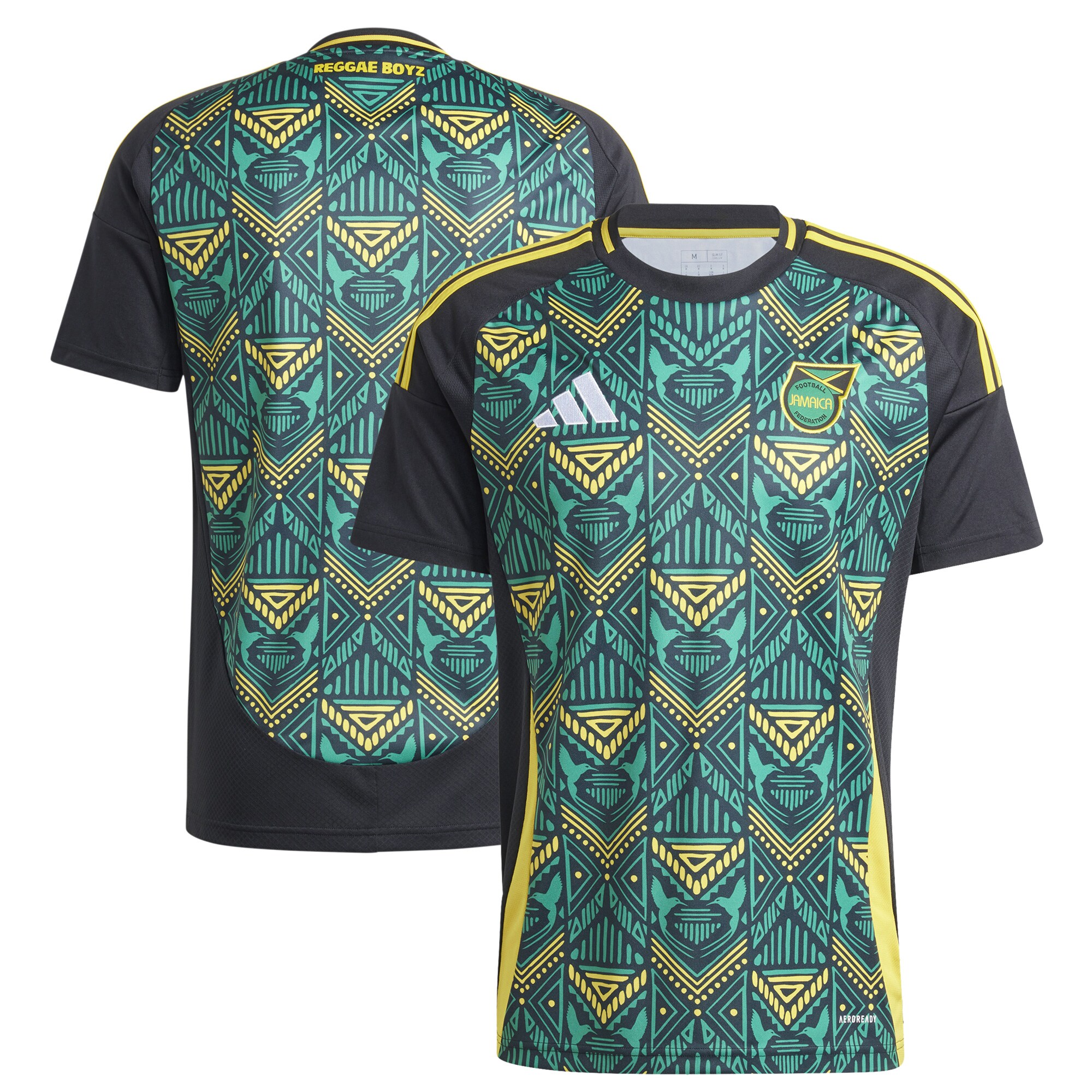 jamaica national team adidas 2024 away replica jersey – black Collection | Australia Football Jerseys And World Cup Kits