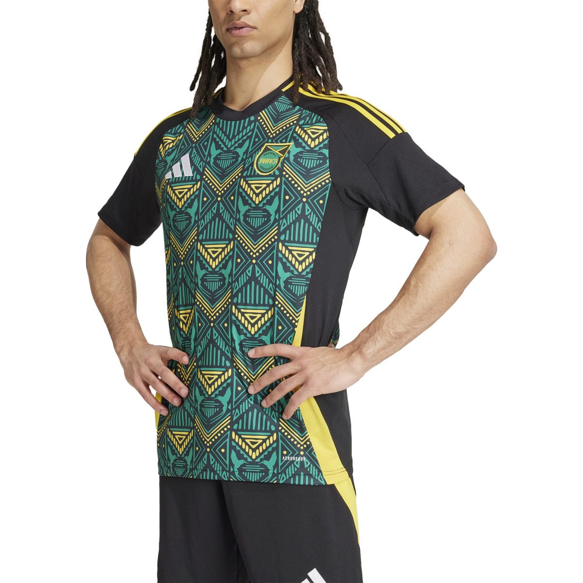 jamaica national team adidas 2024 away replica jersey – black Collection | Australia Football Jerseys And World Cup Kits