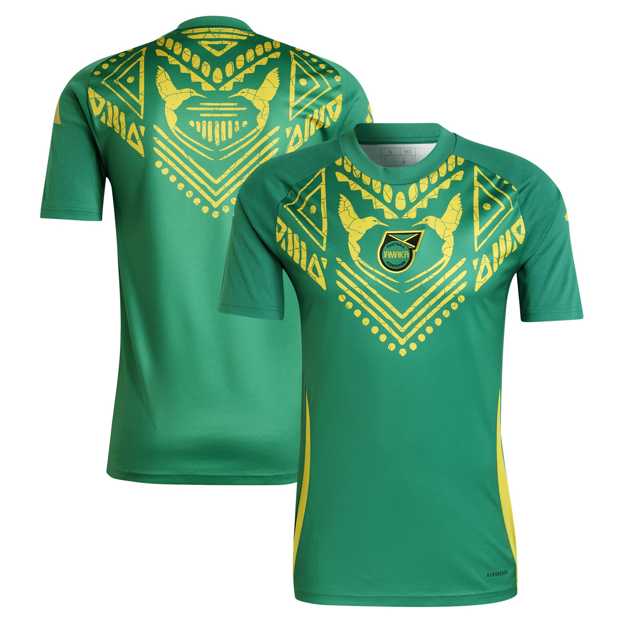 jamaica national team adidas 2024 pre-match top – green Collection | Australia Football Jerseys And World Cup Kits