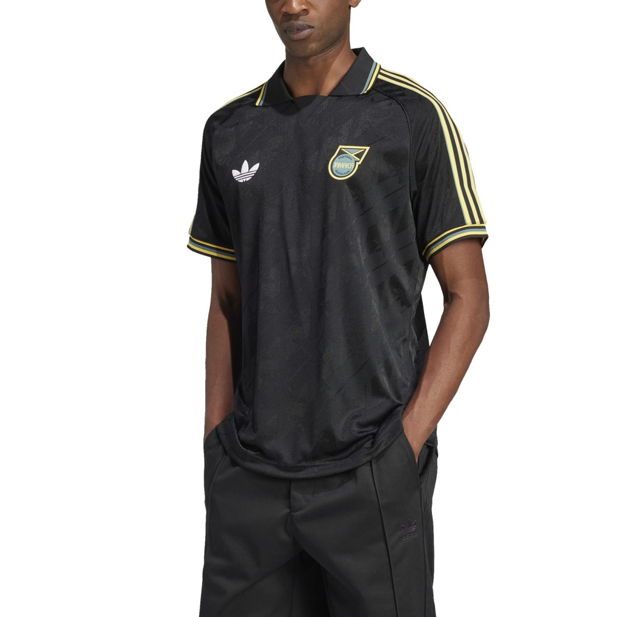 jamaica national team adidas originals lifestyler jersey – black Collection | Australia Football Jerseys And World Cup Kits
