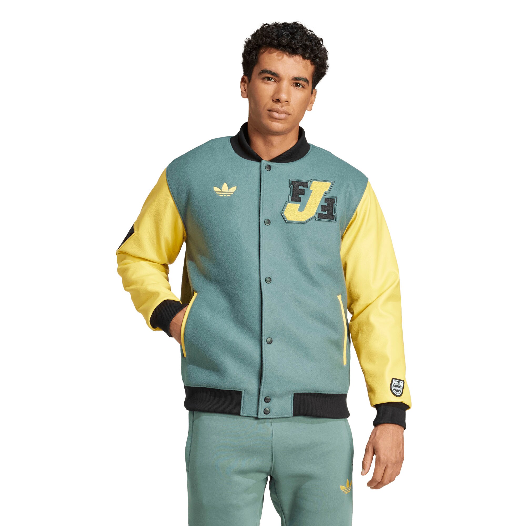jamaica national team adidas varsity pack full-snap jacket – green Collection | Australia Football Jerseys And World Cup Kits