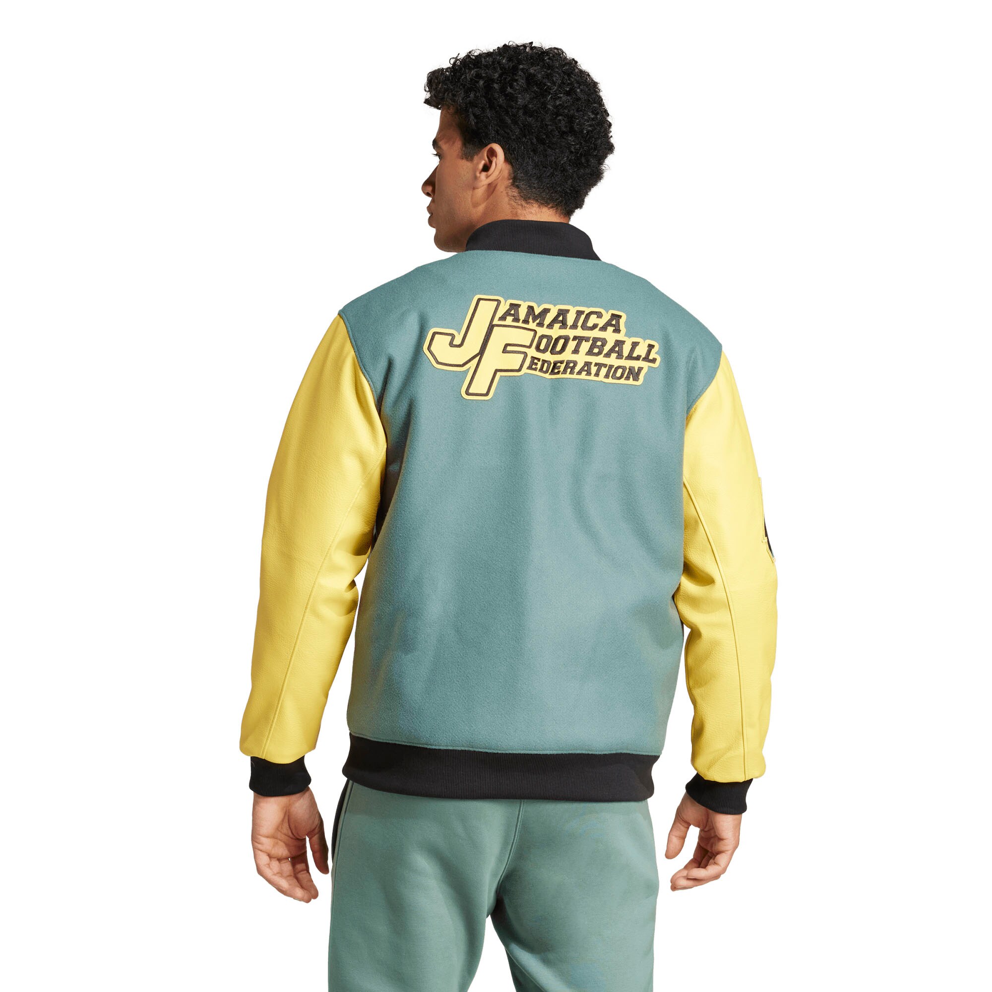 jamaica national team adidas varsity pack full-snap jacket – green Collection | Australia Football Jerseys And World Cup Kits