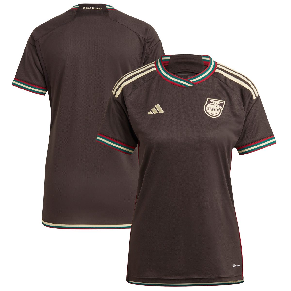 jamaica national team adidas womens 2023 away replica jersey – brown Collection | Australia Football Jerseys And World Cup Kits