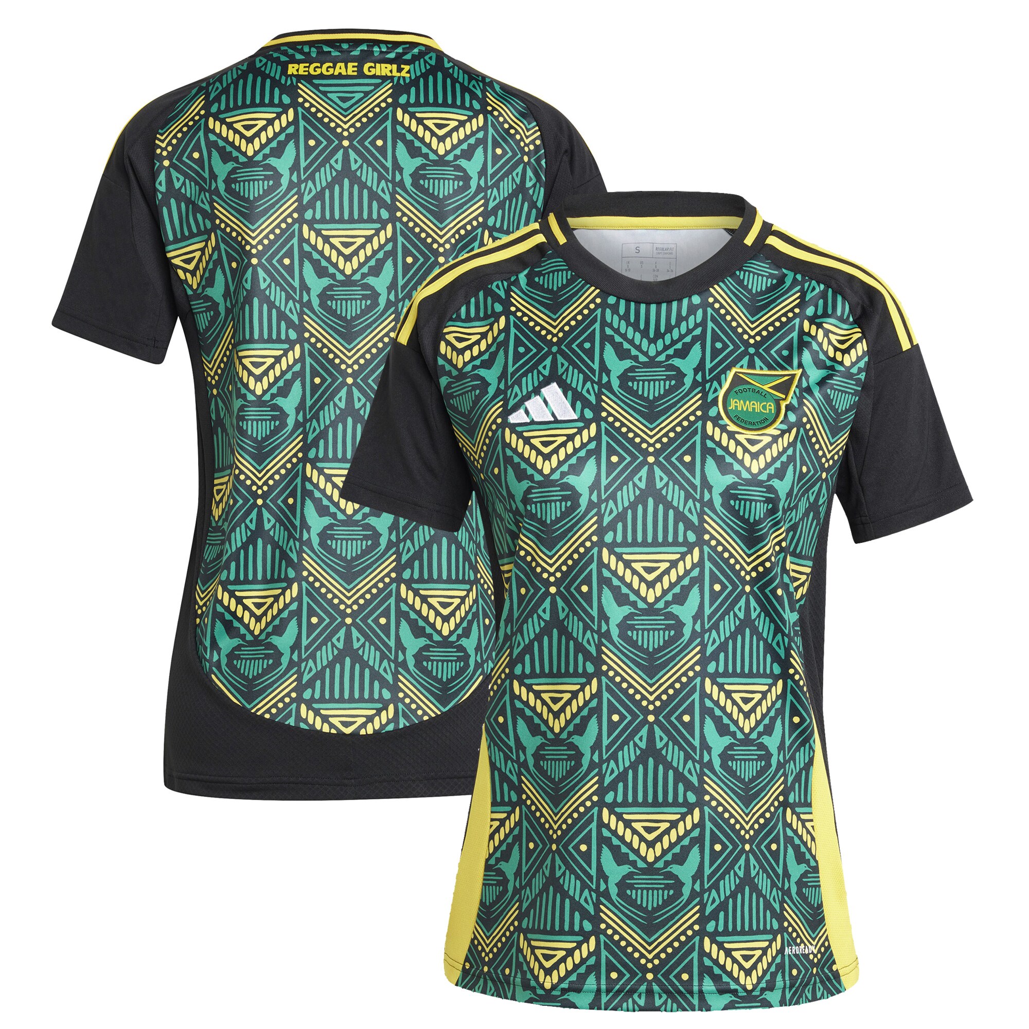 jamaica national team adidas womens 2024 away replica jersey – black Collection | Australia Football Jerseys And World Cup Kits