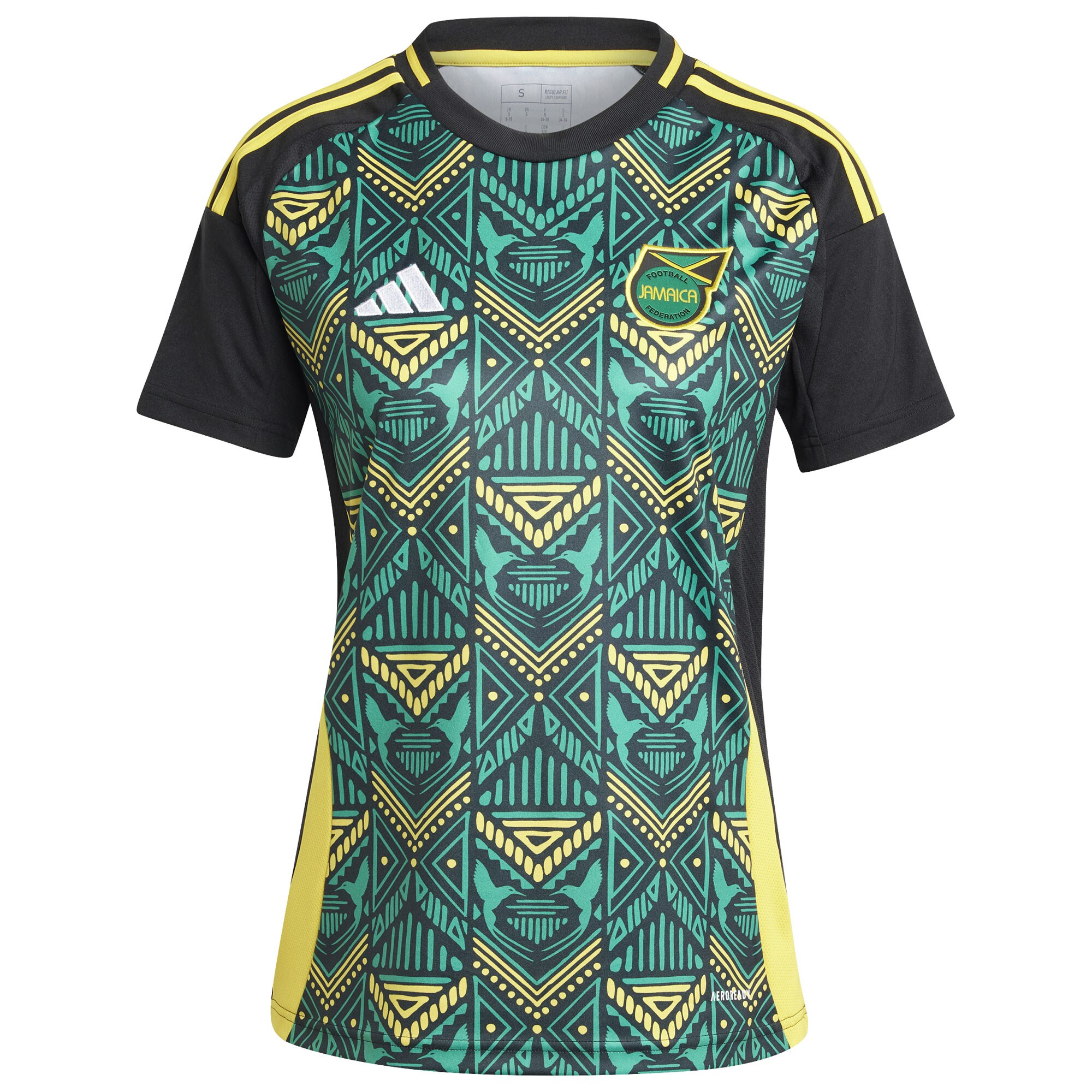 jamaica national team adidas womens 2024 away replica jersey – black Collection | Australia Football Jerseys And World Cup Kits