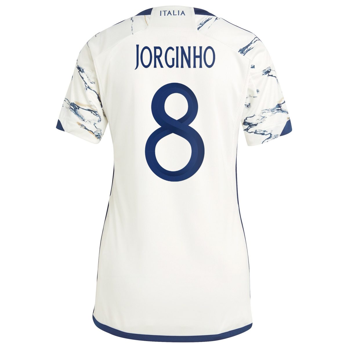 jorginho italy national team adidas womens 2023 away replica jersey – white Collection | Australia Football Jerseys And World Cup Kits