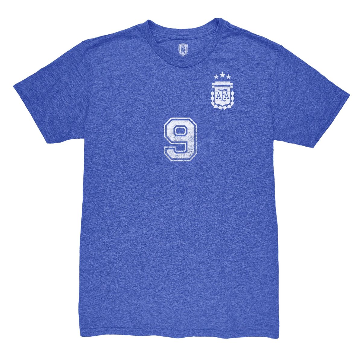 julián Álvarez argentina national team 1863fc retro name  number tri-blend t-shirt – blue Collection | Australia Football Jerseys And World Cup Kits