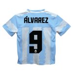 julián Álvarez argentina national team vive la fete football jersey – light blue Collection | Australia Football Jerseys And World Cup Kits