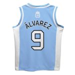 julián Álvarez argentina national team vive la fete mesh basketball jersey – light blue Collection | Australia Football Jerseys And World Cup Kits