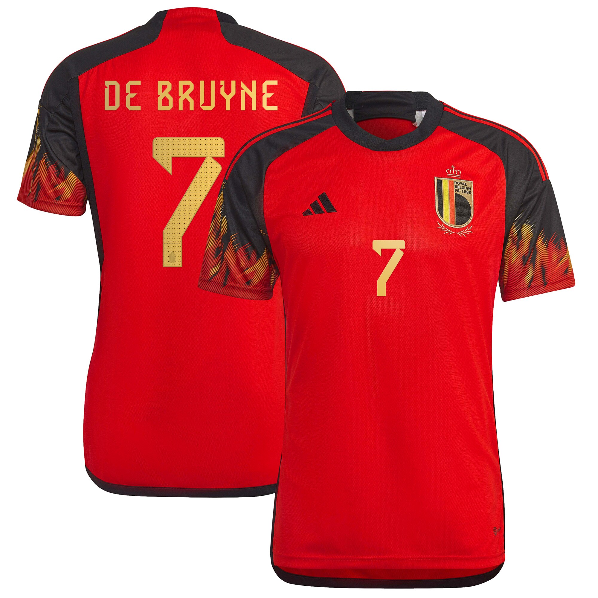 kevin de bruyne belgium national team adidas 202223 home replica jersey – red Collection | Australia Football Jerseys And World Cup Kits