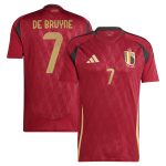 kevin de bruyne belgium national team adidas 2024 home replica player jersey – burgundy Collection | Australia Football Jerseys And World Cup Kits