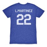 lautaro martinez argentina national team 1863fc retro player tri-blend t-shirt – blue Collection | Australia Football Jerseys And World Cup Kits