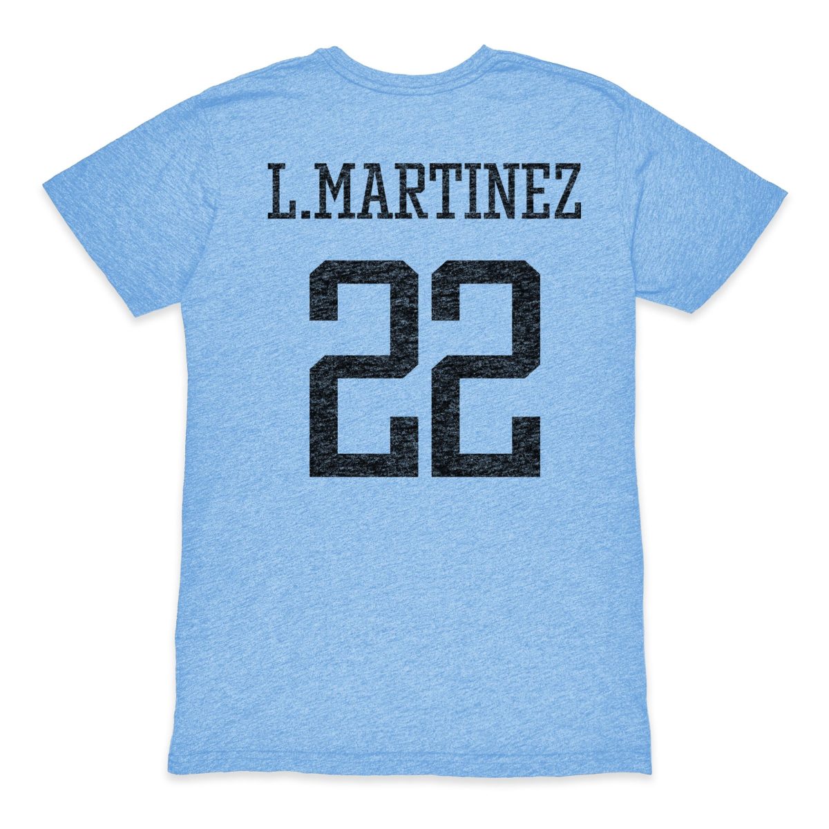 lautaro martinez argentina national team 1863fc retro player tri-blend t-shirt – light blue Collection | Australia Football Jerseys And World Cup Kits