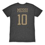 lionel messi argentina national team 1863fc player retro tri-blend t-shirt – heather black Collection | Australia Football Jerseys And World Cup Kits