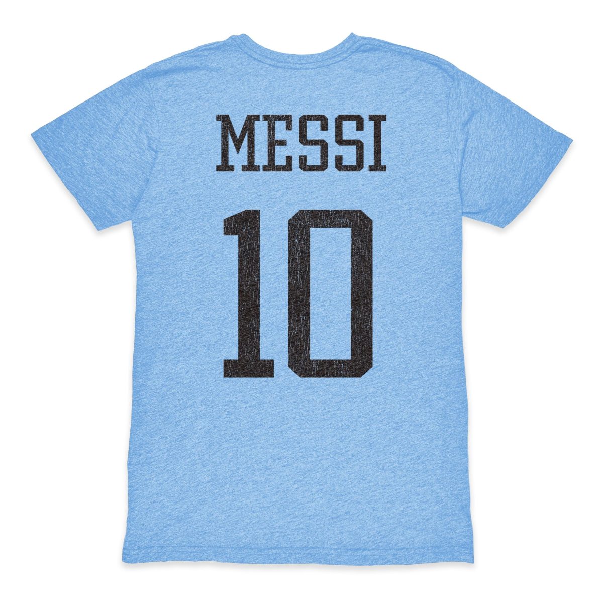 lionel messi argentina national team 1863fc player retro tri-blend t-shirt – light blue Collection | Australia Football Jerseys And World Cup Kits