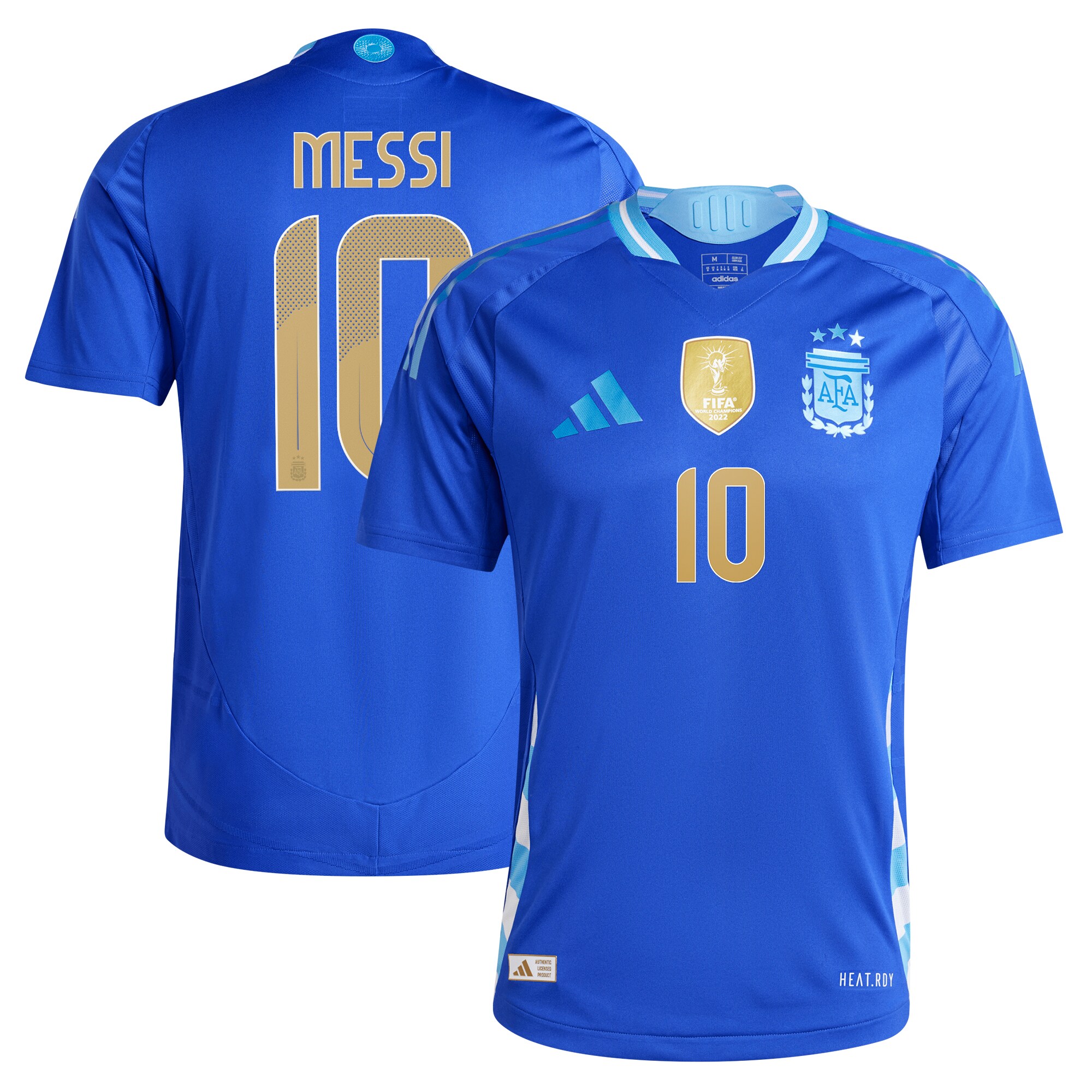 lionel messi argentina national team adidas 2024 away authentic player jersey – blue Collection | Australia Football Jerseys And World Cup Kits