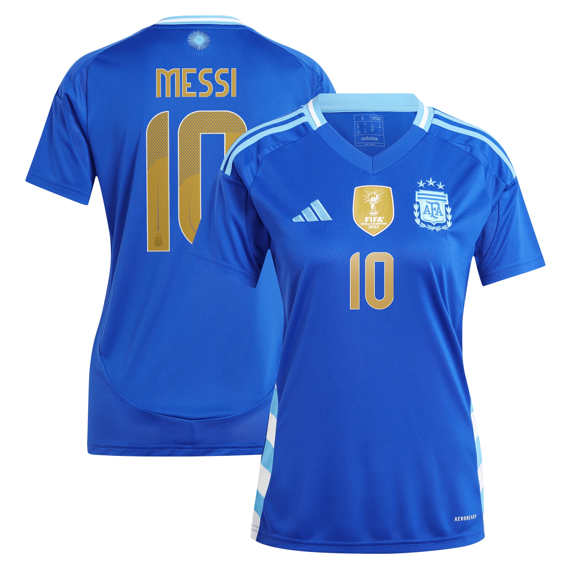 lionel messi argentina national team adidas womens 2024 away replica player jersey – blue Collection | Australia Football Jerseys And World Cup Kits