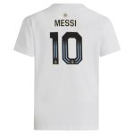 lionel messi argentina national team adidas youth name  number t-shirt – white Collection | Australia Football Jerseys And World Cup Kits